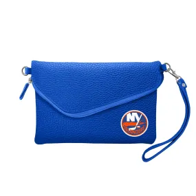 New York Islanders Fold Over Crossbody Pebble