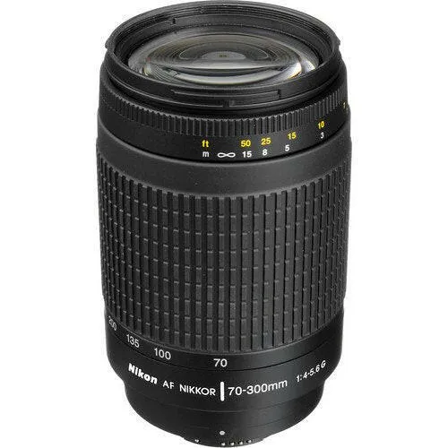 Nikon 70-300mm f/4-5.6G AF Zoom Nikkor Lens