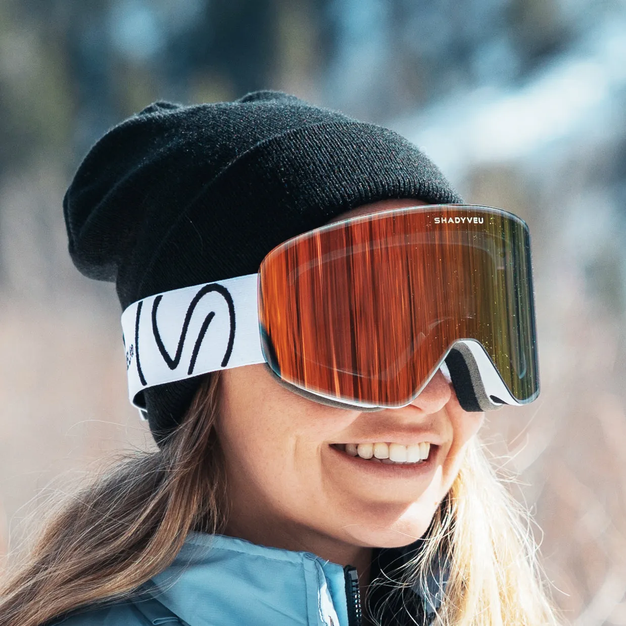 Nova Cosmic Coral Ski Snowboard Winter Sports Snow Goggles