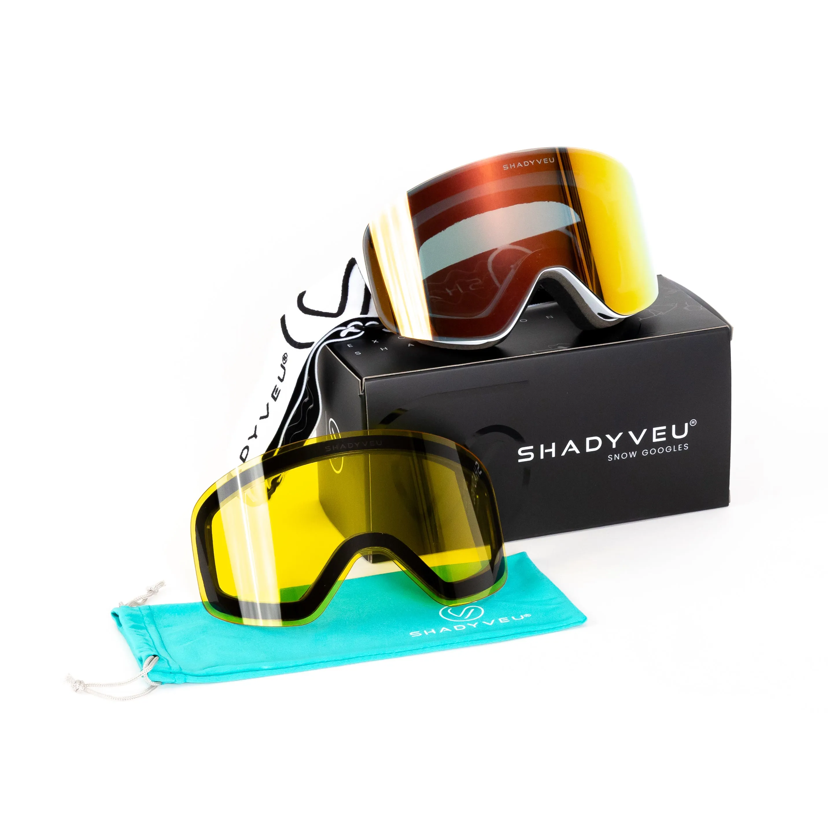 Nova Cosmic Coral Ski Snowboard Winter Sports Snow Goggles