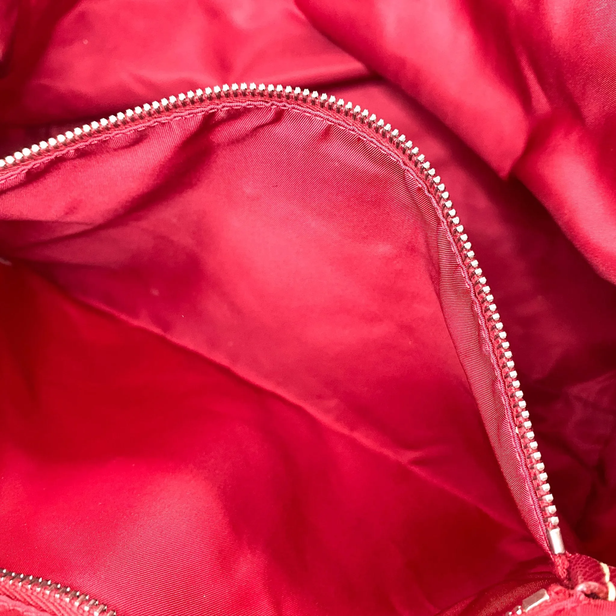 Nylon Pink Tote Bag