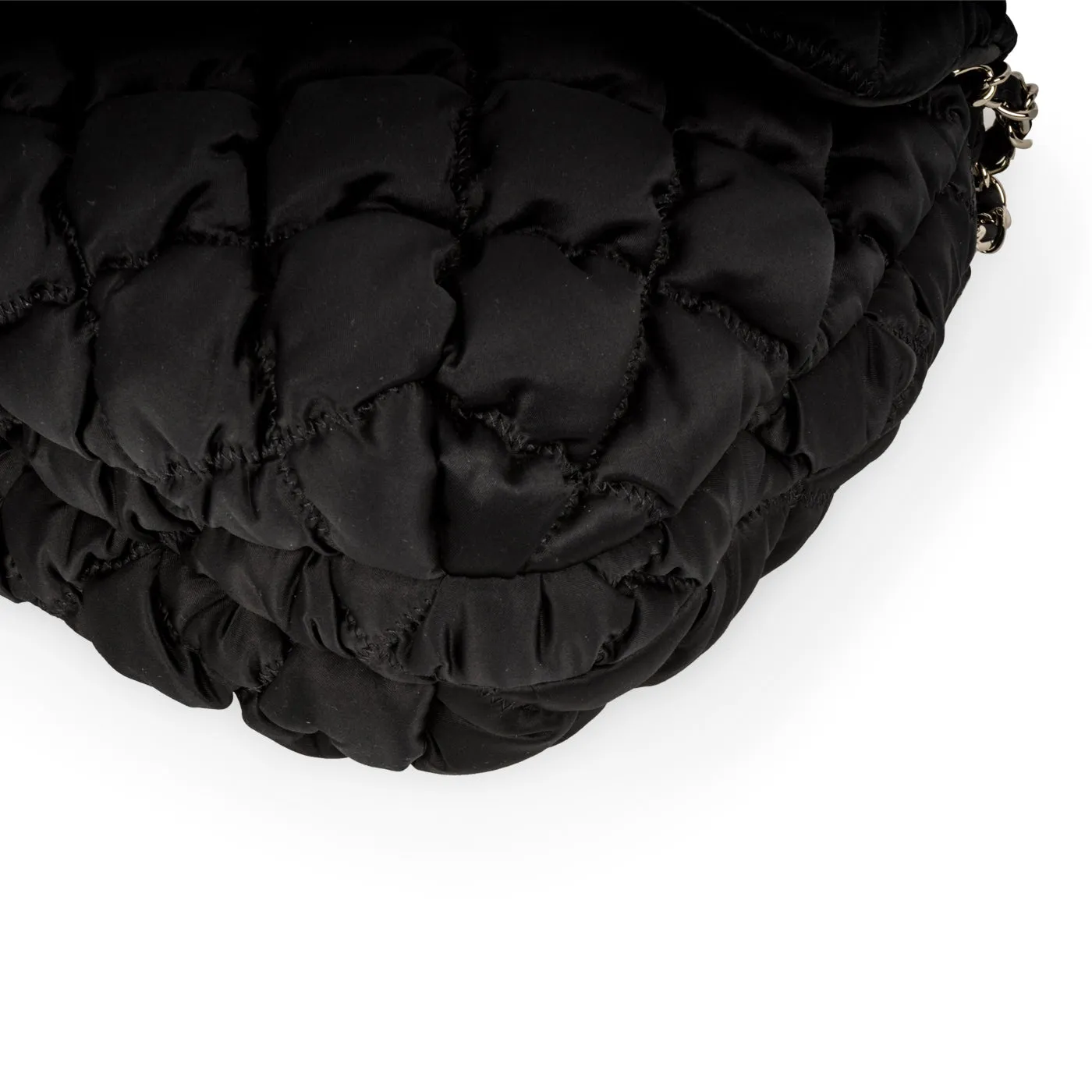Nylon Puffy Shoulder Bag