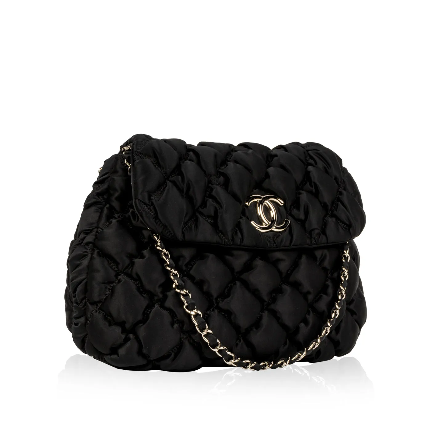 Nylon Puffy Shoulder Bag
