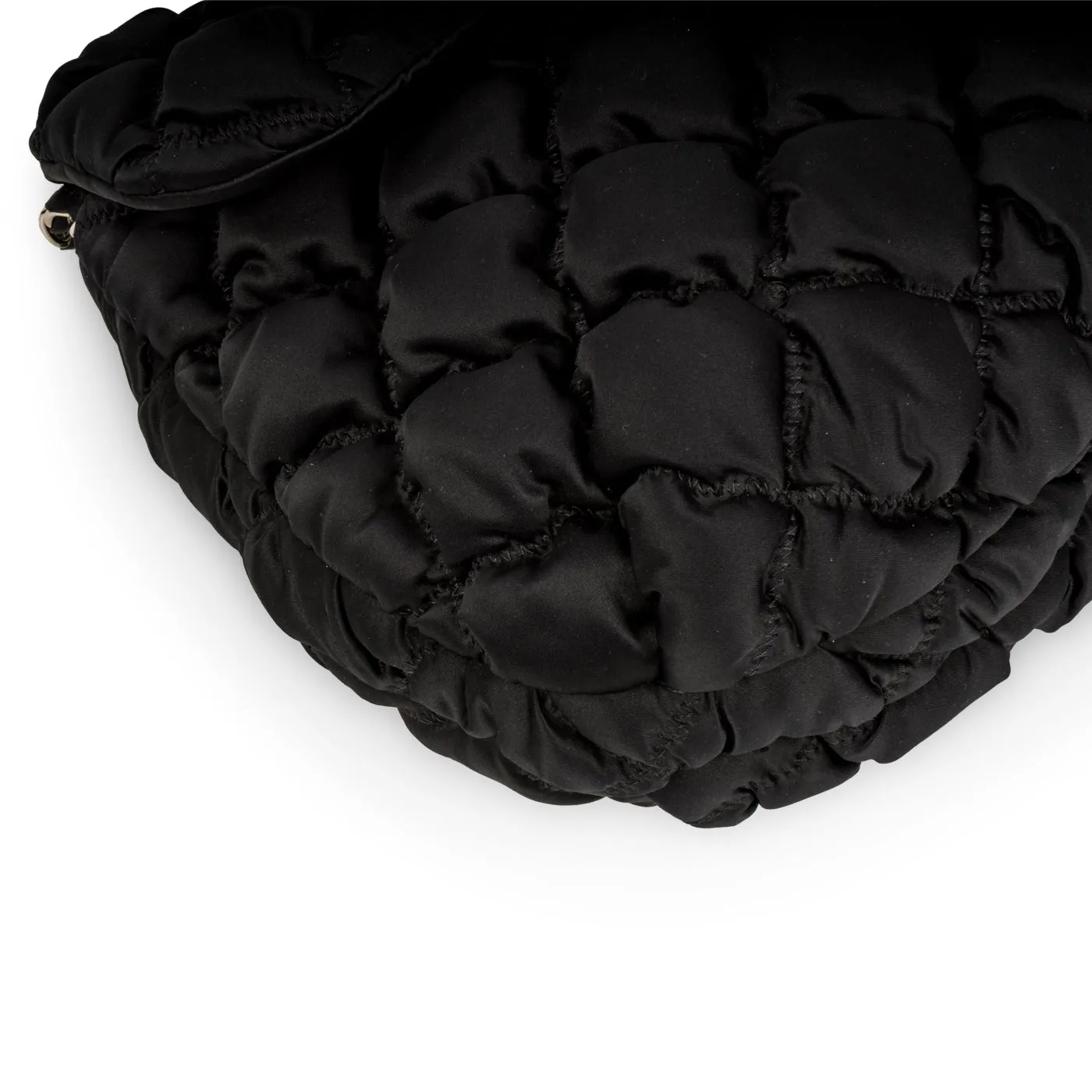 Nylon Puffy Shoulder Bag