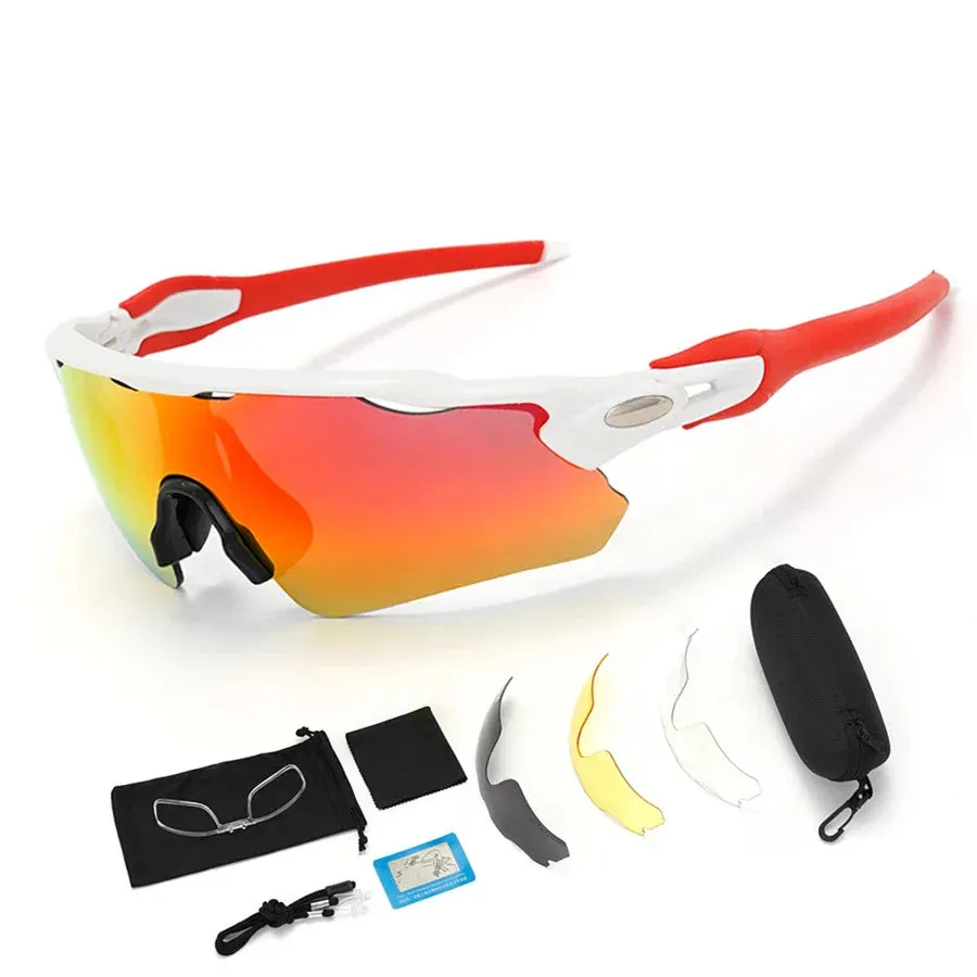 Polarized sunglasses sharp Cycling Glasses  Windproof Eyewear Goggles