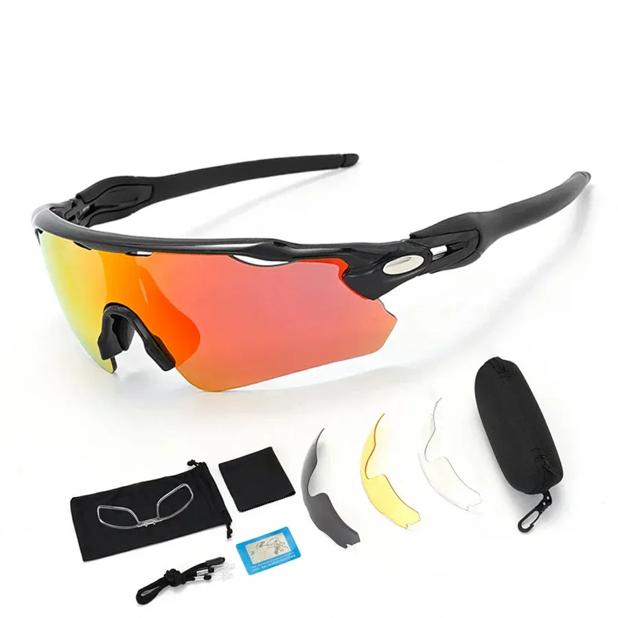 Polarized sunglasses sharp Cycling Glasses  Windproof Eyewear Goggles