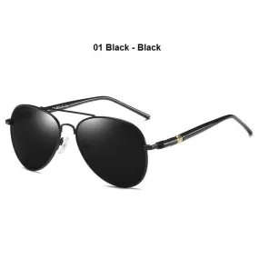 Polarized Vintage Pilot Sunglasses