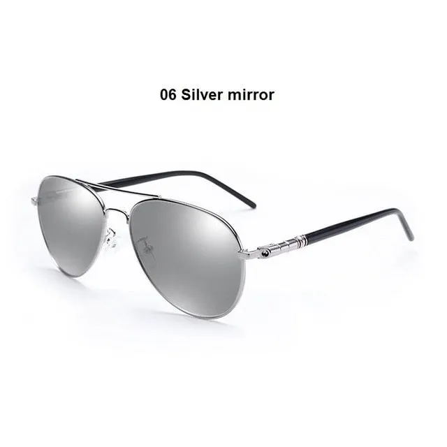 Polarized Vintage Pilot Sunglasses