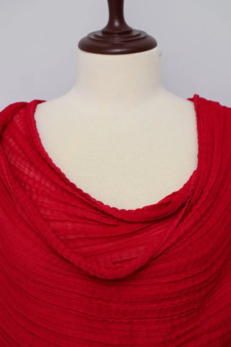 Raja Sahib nkle Chiffon Dupatta Red