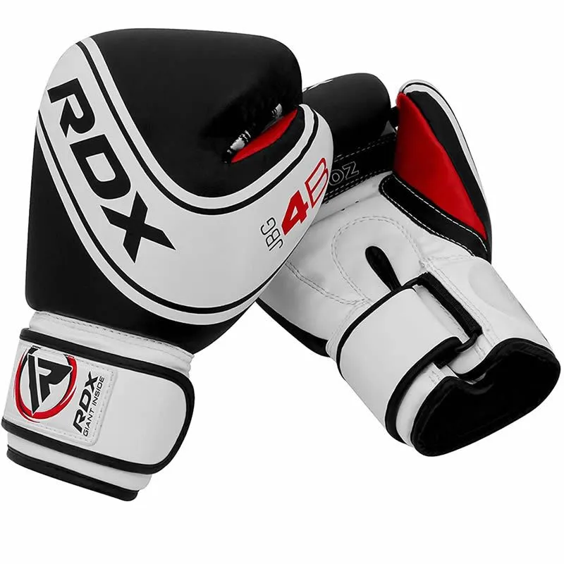 RDX Boxing Gloves Kids White/Black