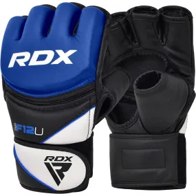 RDX F12 MMA Grappling Gloves - Blue