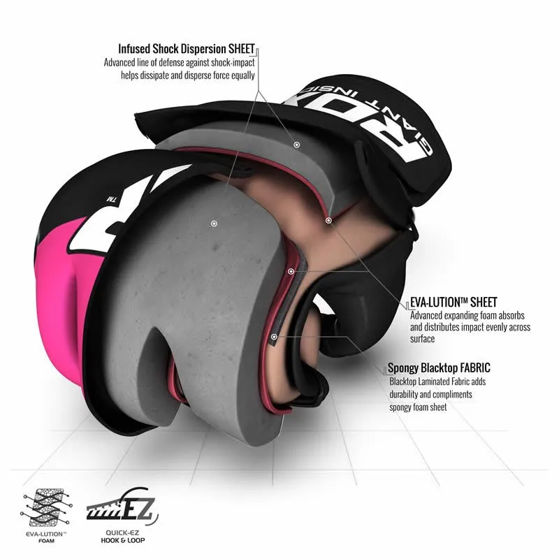 RDX J2 KIDS MMA GRAPPLING GLOVES / PINK
