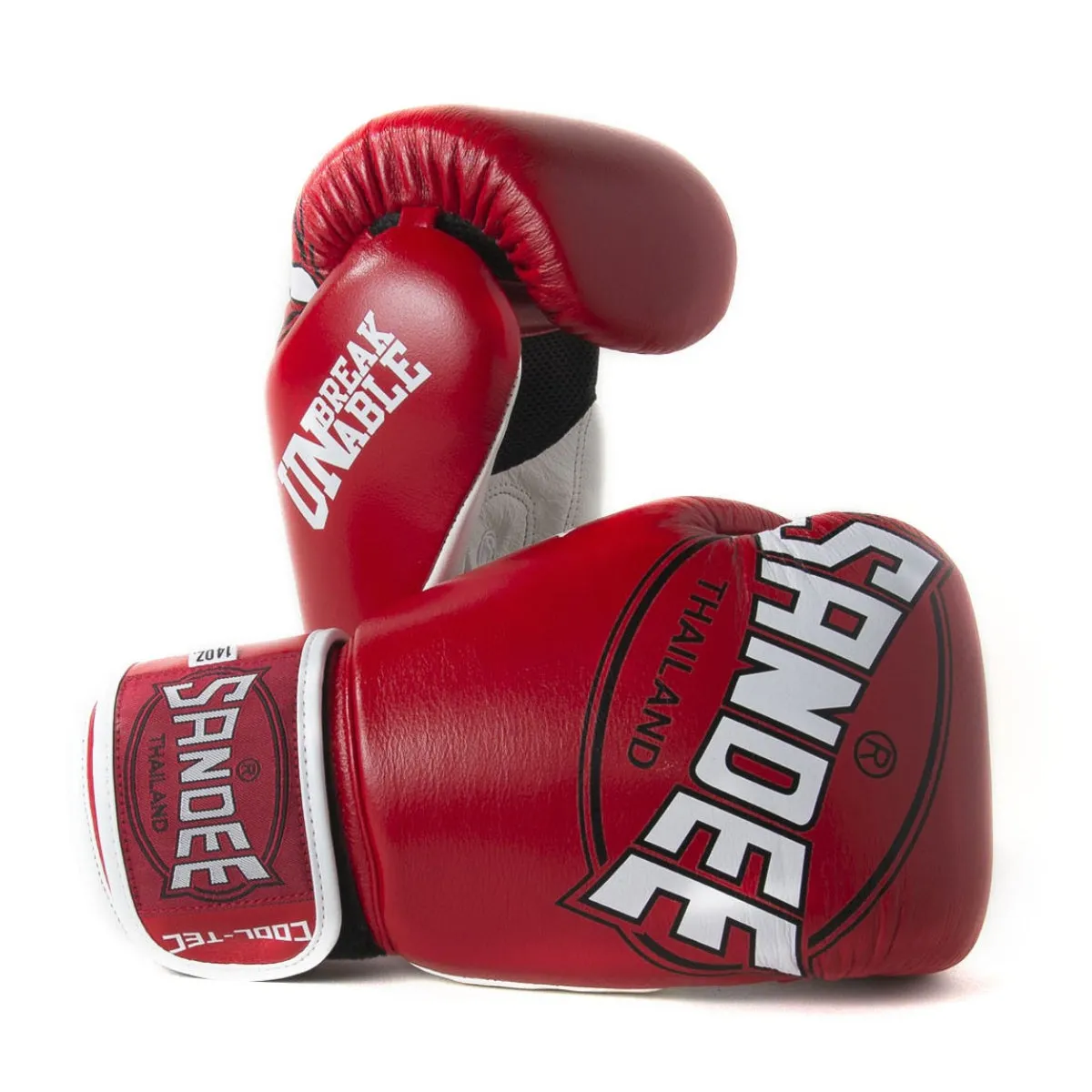 Sandee Cool-Tec 3-Tone Kids Boxing Gloves Red/White/Black
