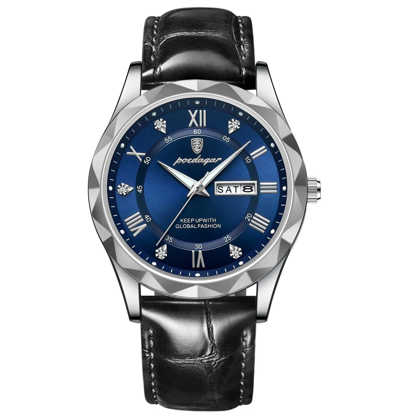 SASHA® Men´s Luxury Golden & Silver Watch