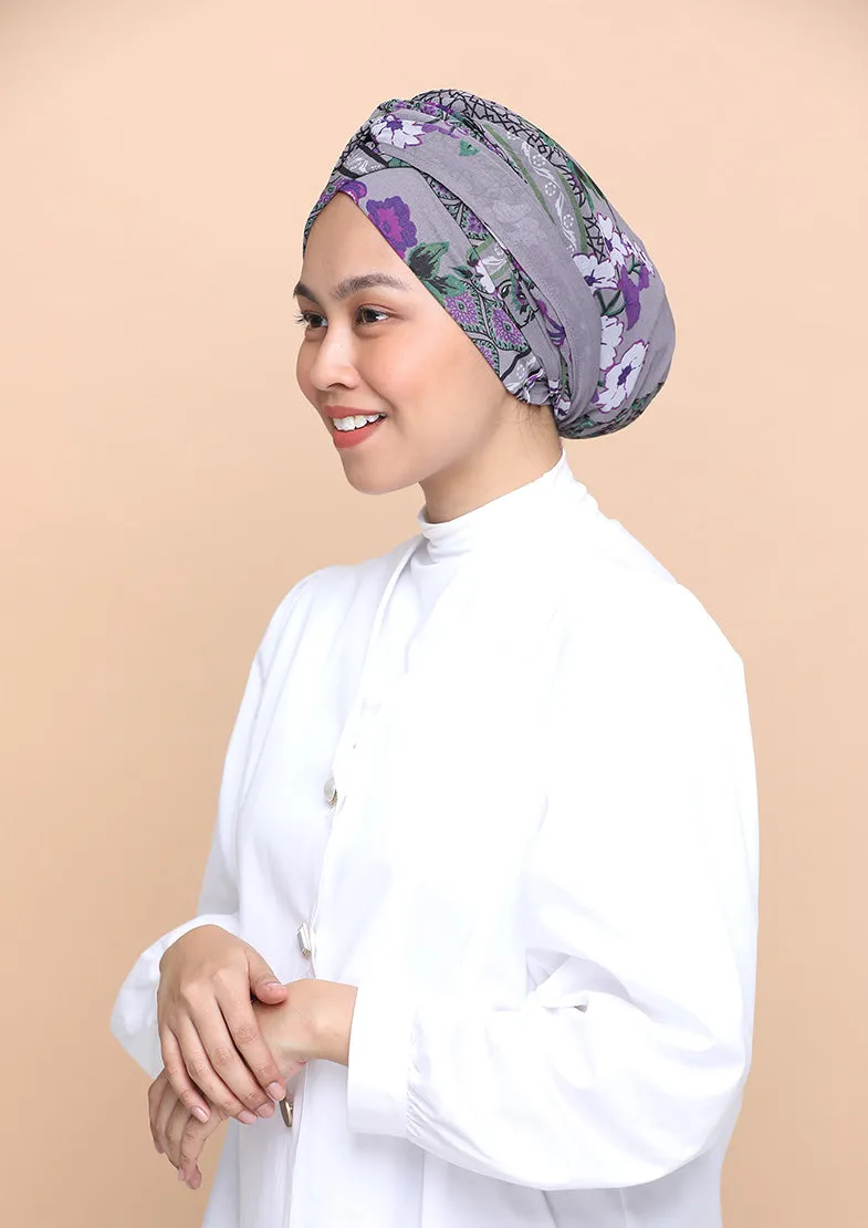 Schehrazade- Cap Shawl- Mosaic Chiffon
