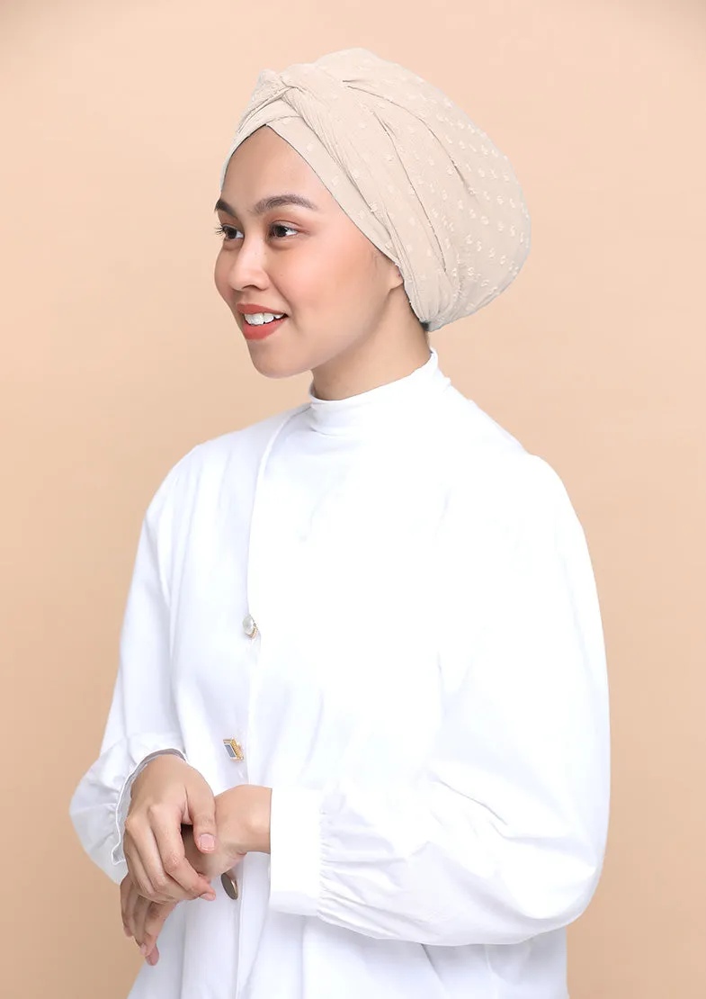 Shamami- Cap Shawl- Mosaic Butti Chiffon
