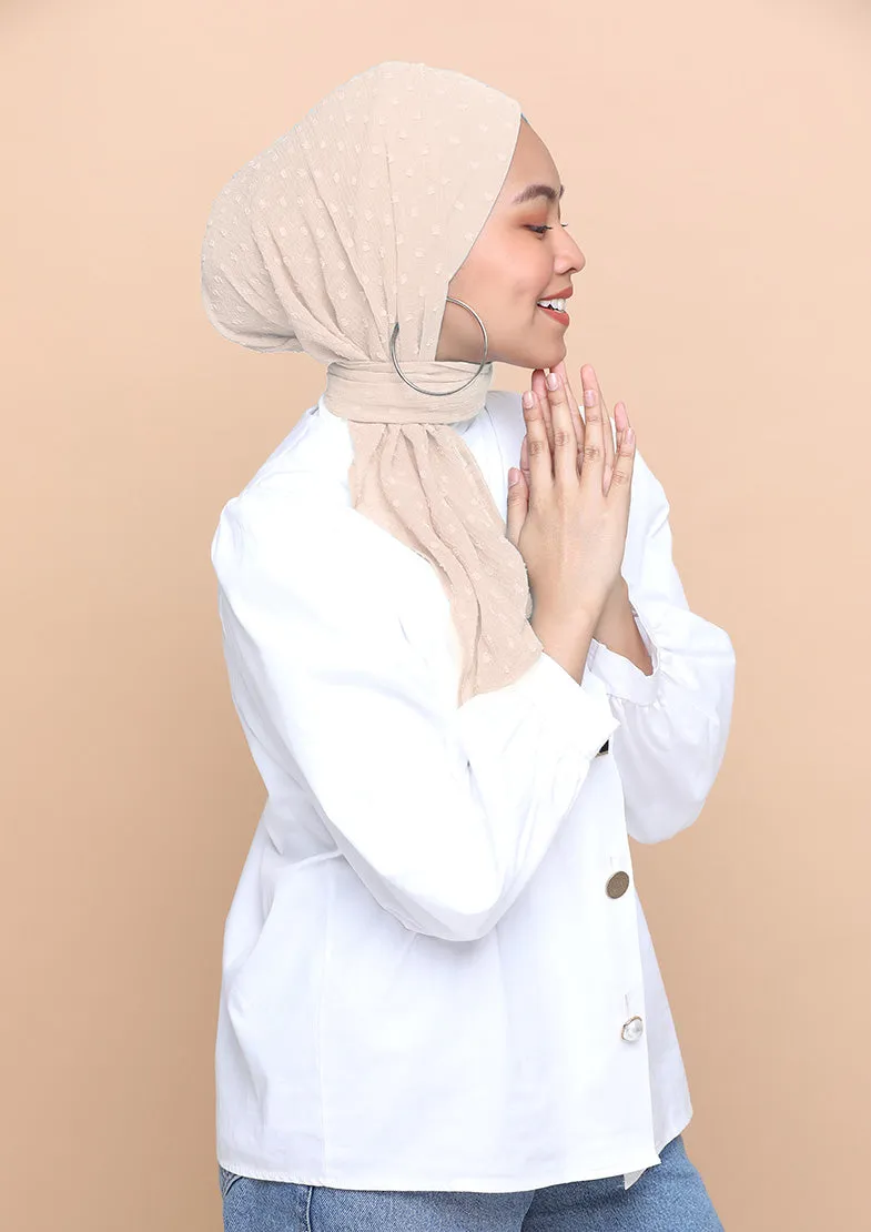 Shamami- Cap Shawl- Mosaic Butti Chiffon