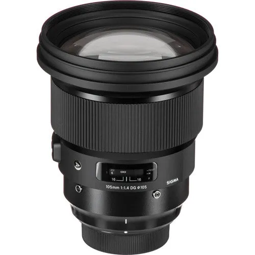 Sigma 105mm f/1.4 Art DG HSM Lens for Nikon