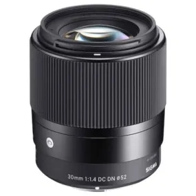 Sigma 30mm f/1.4 DC DN Contemporary Lens for Canon M-Mount