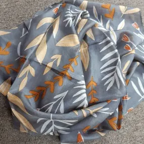 SILK SCARF BOTANIC