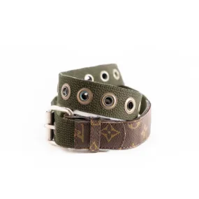 Single Row Salty Bitch Belt | Army Green