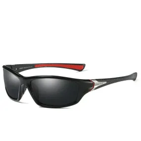 Square Sports Sunglasses Men with Polarized Lenses & UV400 Protection