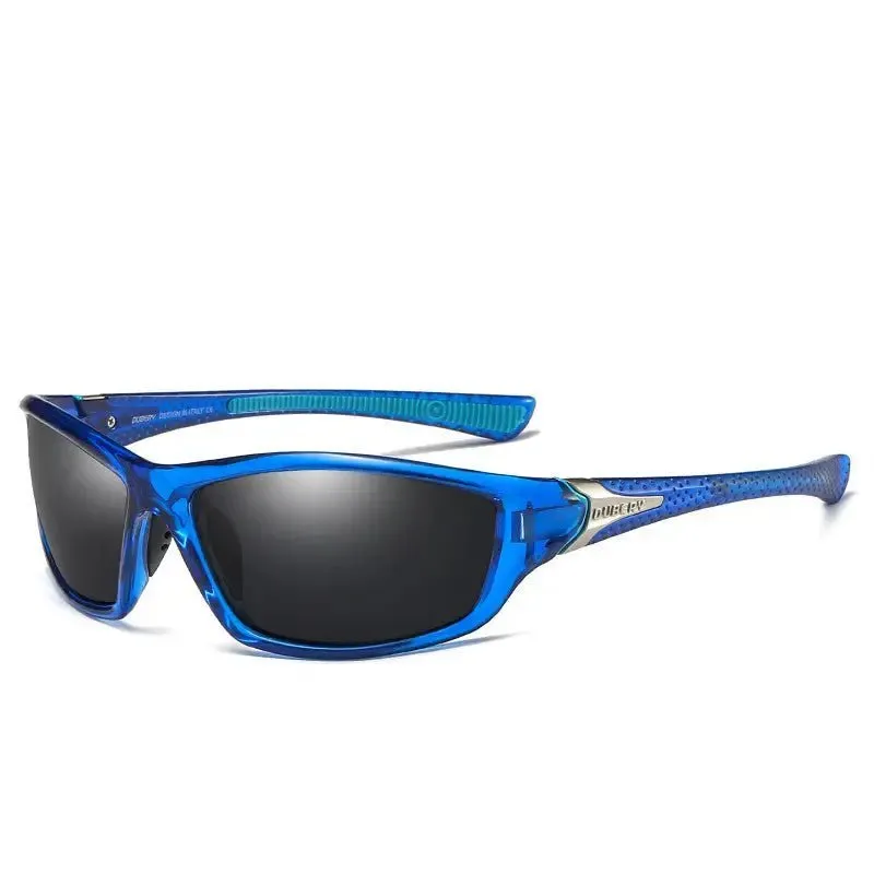 Square Sports Sunglasses Men with Polarized Lenses & UV400 Protection