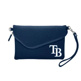Tampa Bay Rays Fold Over Crossbody Pebble
