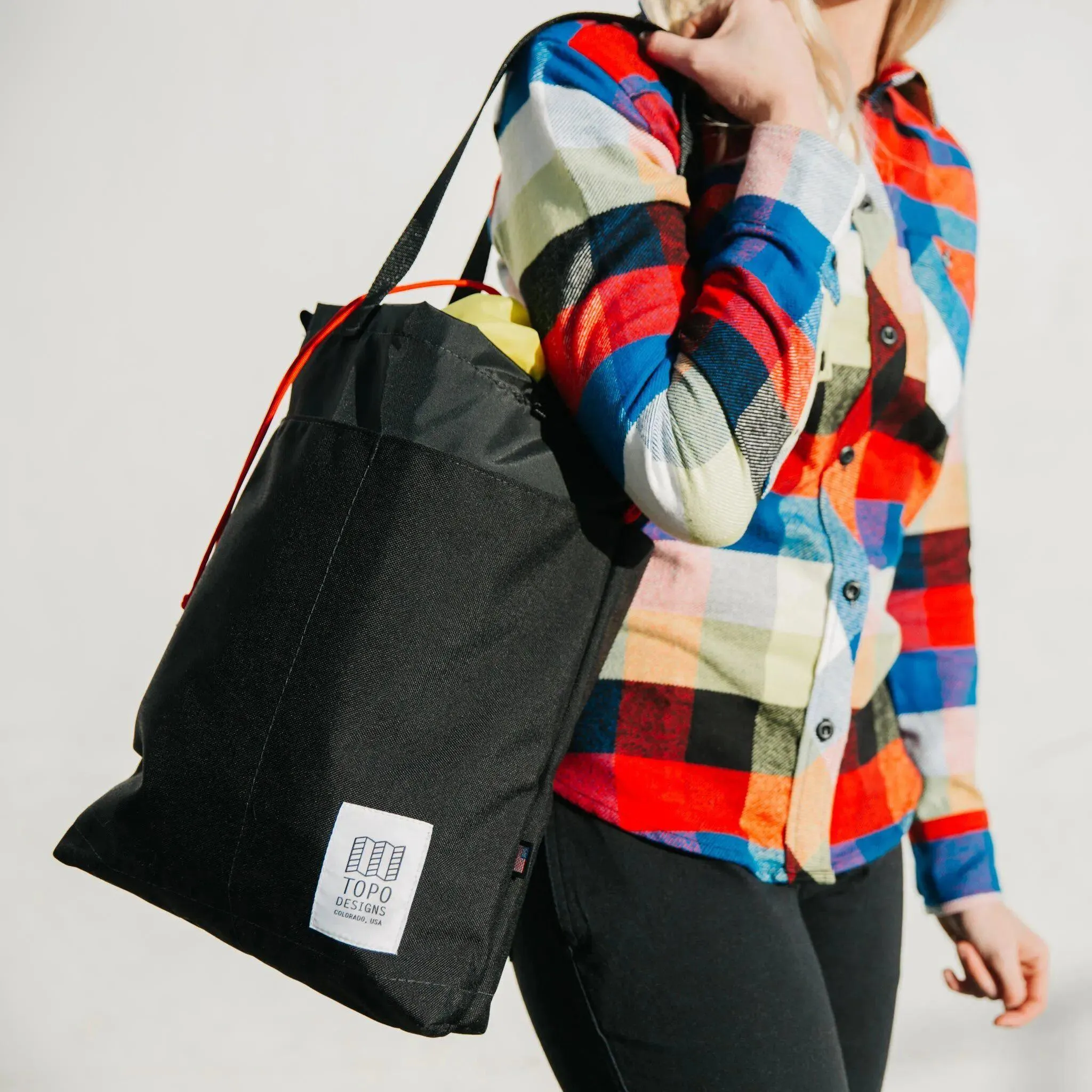 Topo Designs Cinch Tote Olive Clay