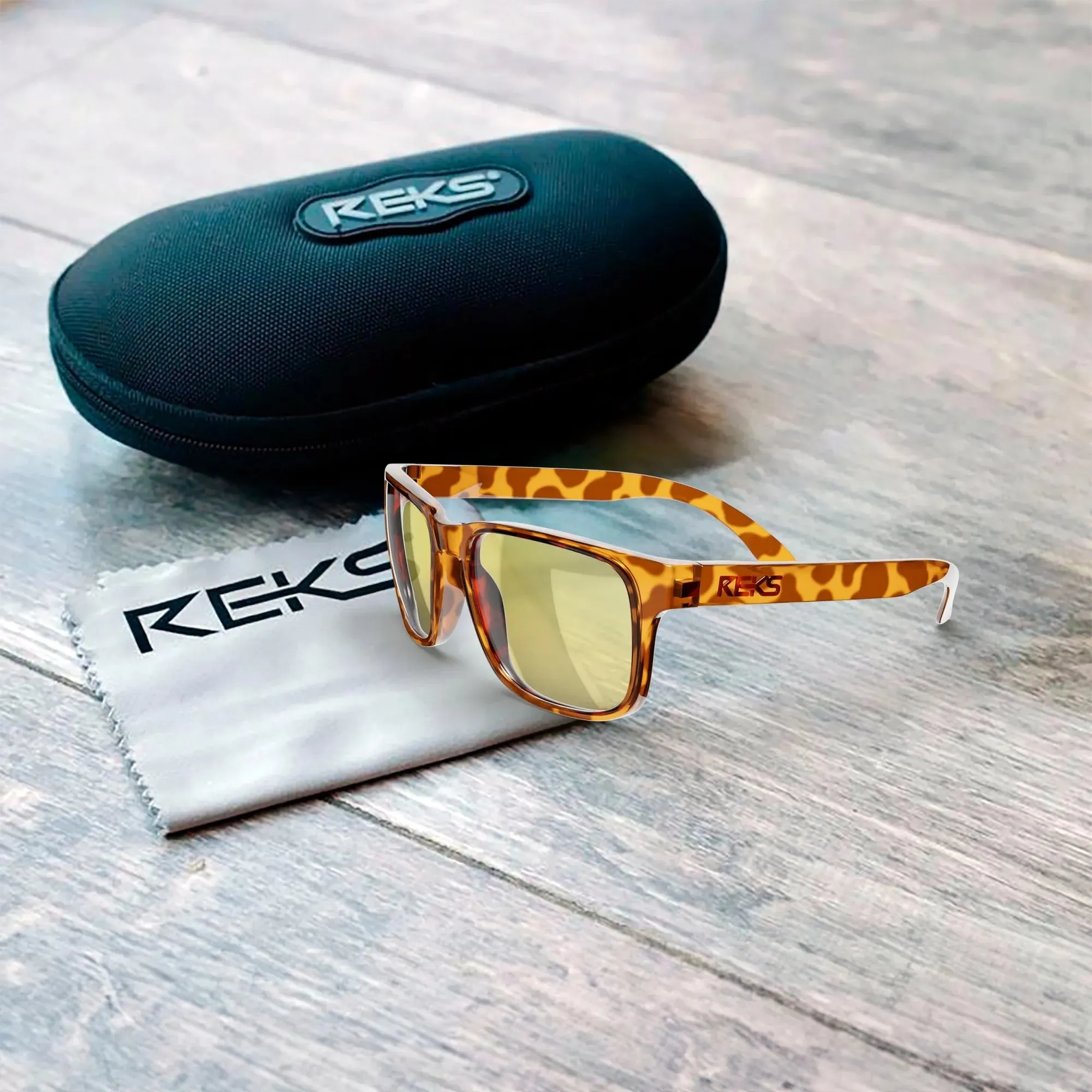 Tortoise Sport Kontrast Prescription Sunglasses