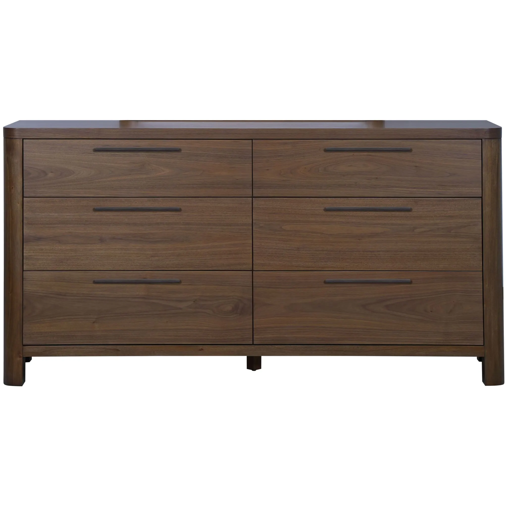 Totes Six Drawer Dresser in English Walnut