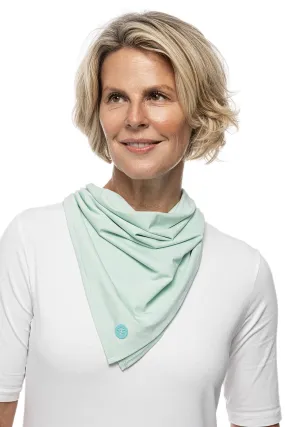 Unisex Virasana Performance Sun Bandana  |  Misty Aqua