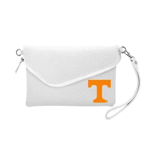 University of Tennessee Fold Over Crossbody Pebble