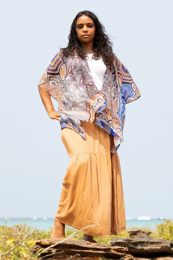 Walking Together Chiffon Shawl