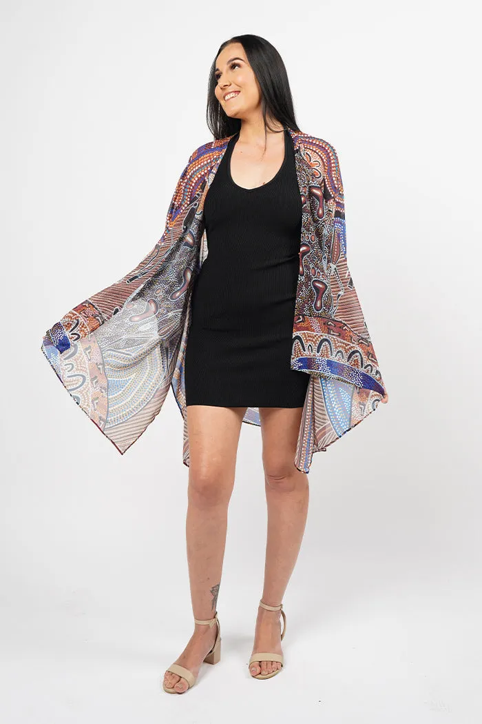 Walking Together Chiffon Shawl