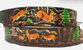 Western Leather Belts