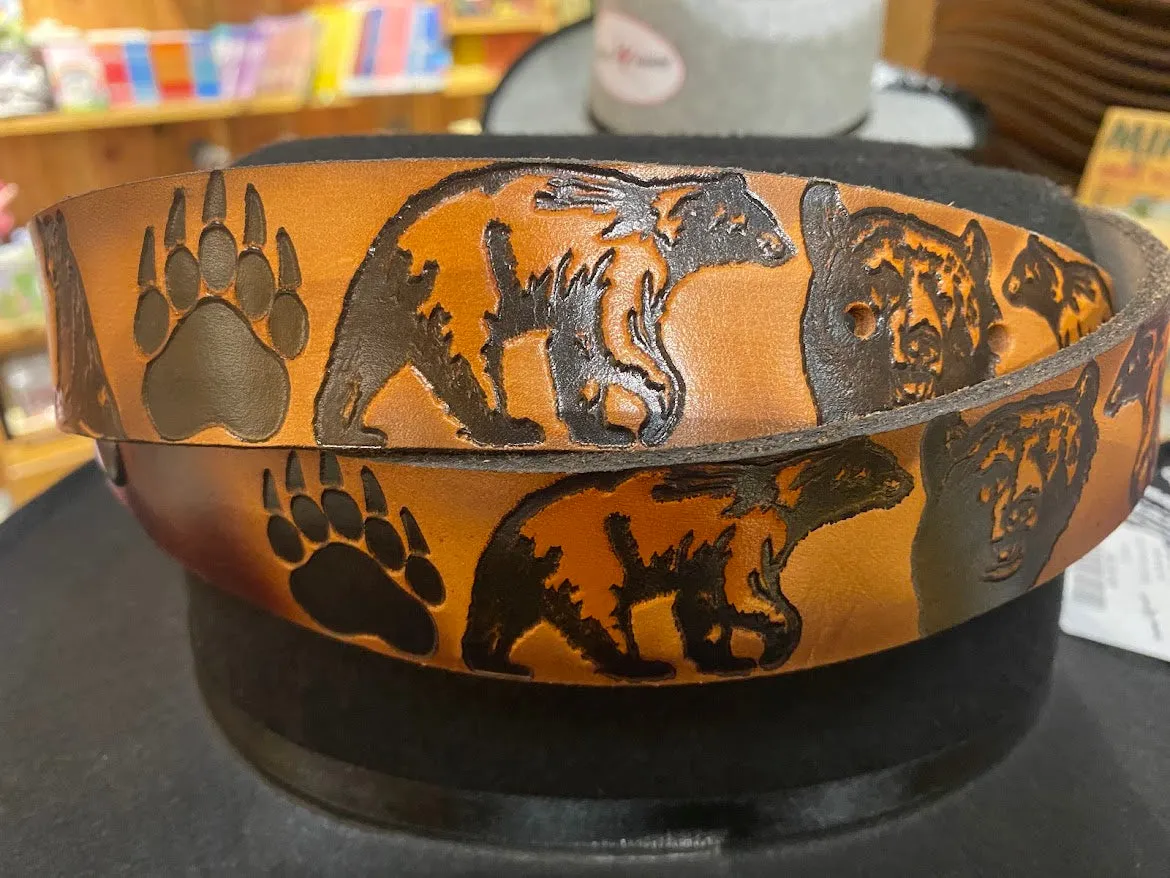 Western Leather Belts