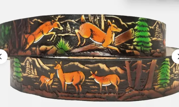 Western Leather Belts