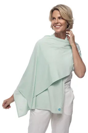 Women's Bhakti Sun Shawl  |  Misty Aqua