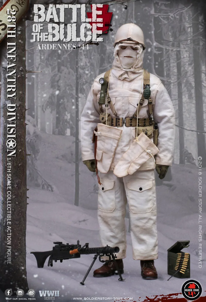 WWII - U.S. Army Infantry - Weathered White Suit Set Type 2
